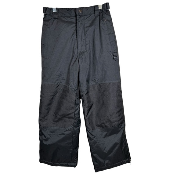 Protection System Snow Pants Youth Size 7 Ski/Snowboarding Pockets Black - Picture 1 of 8
